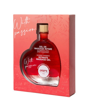 Olio per Massaggio Erotico Exsens Mela verde 50 ml