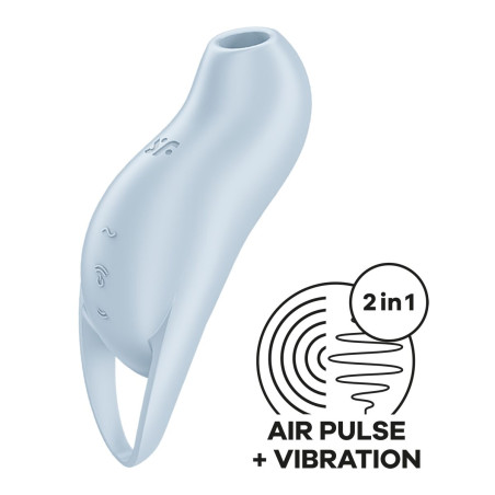 Succhia Clitoride Satisfyer Azzurro