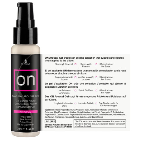 Gel Stimolante Sensuva 29 ml