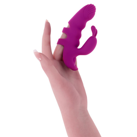 Vibratore Doppia Stimolazione Evolved Playboy Viola