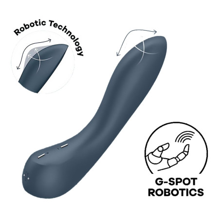 Vibratore per il Punto-G Satisfyer Nero