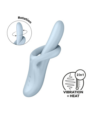 Vibratore per il Punto-G Satisfyer Azzurro