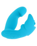 Vibratore Doppia Stimolazione Evolved Azzurro