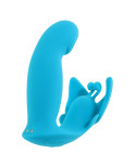 Vibratore Doppia Stimolazione Evolved Azzurro