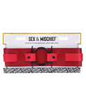 Cintura regolabile Sportsheets Sex and Mischief Rosso
