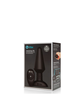 Plug Anale B-Vibe Rimming Nero XL