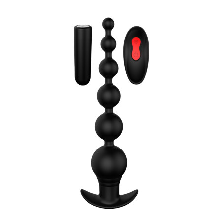 Vibratore Anale Dream Toys CHEEKY LOVE Nero