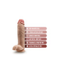 Dildo Realistico Blush Dr Skin PVC Ø 6,4 cm (22,8 cm)
