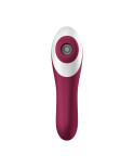 Succhia Clitoride Satisfyer Dual Crush Rosso