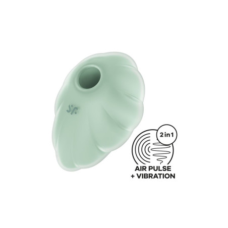 Succhia Clitoride Satisfyer Cloud Dancer Verde