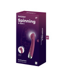Vibratore per il Punto-G Satisfyer Spinning G-Spot 1 Rosso