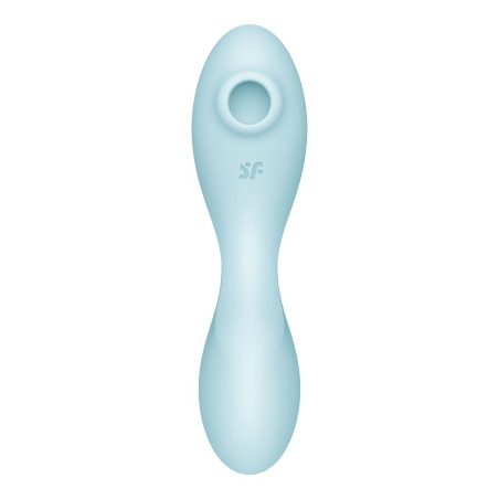 Succhia Clitoride Satisfyer Cruvy Trinity 5+ Azzurro