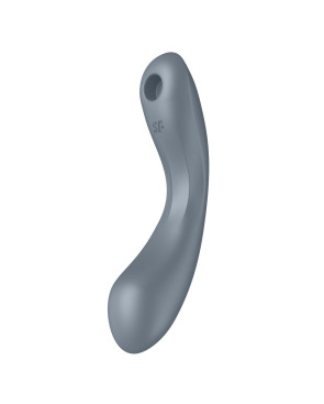 Succhia Clitoride Satisfyer Curvy Trinity 1 Grigio