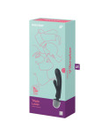 Vibratore Doppia Stimolazione Satisfyer Triple Lover Grigio