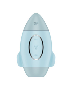 Succhia Clitoride Satisfyer Mission Control Azzurro