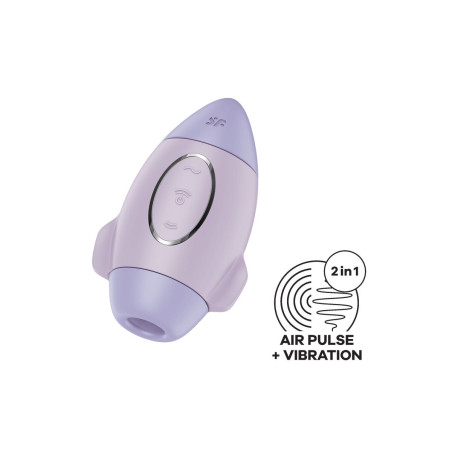 Succhia Clitoride Satisfyer Mission Control Viola
