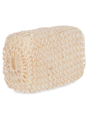 Spugna per il Corpo Berilo B7083-7 Bianco Beige 9 x 14 x 6 cm (24 Unità)
