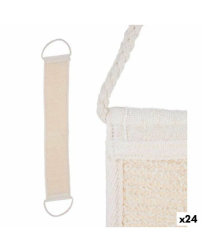 Spugna per il Corpo Berilo B7081-16 Bianco Beige 20 x 2,5 x 9,5 cm Con manici (24 Unità)