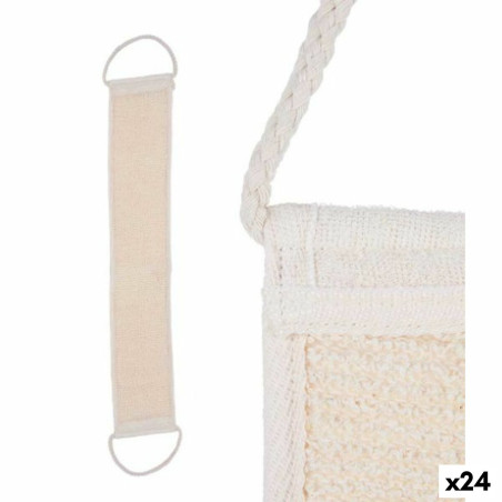 Spugna per il Corpo Berilo B7081-16 Bianco Beige 20 x 2,5 x 9,5 cm Con manici (24 Unità)