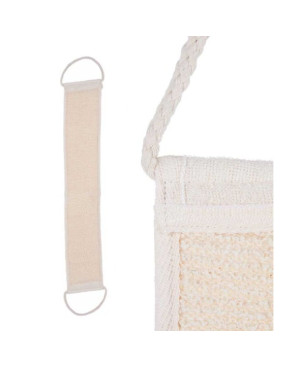 Spugna per il Corpo Berilo B7081-16 Bianco Beige 20 x 2,5 x 9,5 cm Con manici (24 Unità)