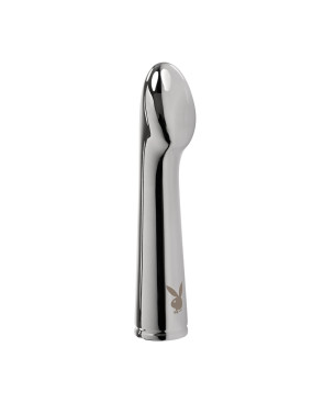 Vibratore per il Punto-G Playboy Playboy Argentato