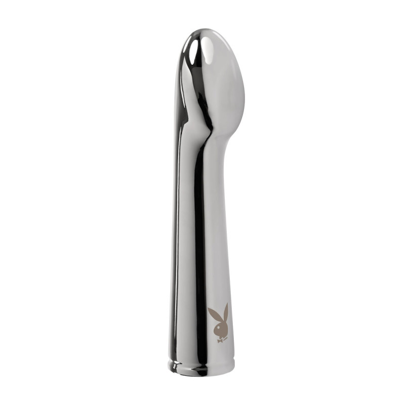 Vibratore per il Punto-G Playboy Playboy Argentato