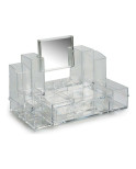 Organizer per trucchi Berilo 6221 Trasparente 15,5 x 19,5 x 30 cm