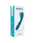 Vibratore per il Punto-G Liebe Azzurro Blu scuro