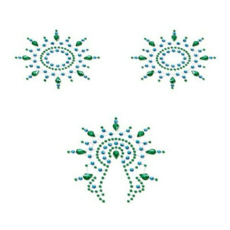 Flamboyant Blu e Verde Mystim 46656 Turchese (3 pcs)