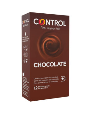 CONTROL - ADAPTA CHOCOLATE CONDOMS 12 UNITS