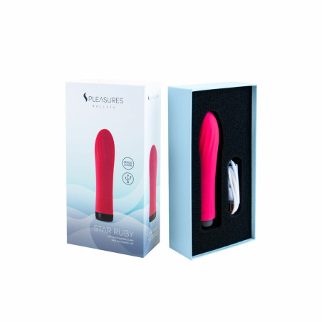 Vibratore Mini S Pleasures Rosa Ciliegia