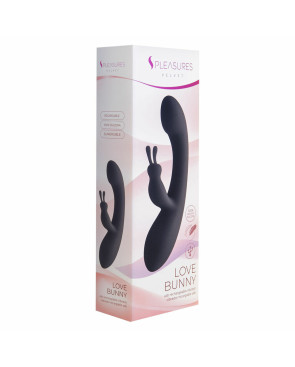 Vibratore Coniglio S Pleasures Nero Rosa