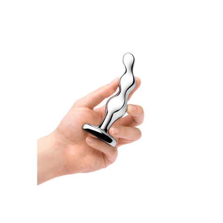 Plug Anale B-Vibe Argentato