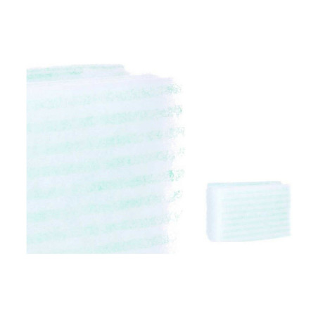 Spugna per il Corpo Berilo 11880014 Azzurro Bianco 19,5 x 12 x 1,5 cm Sapone (12 Unità)