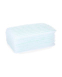Spugna per il Corpo Berilo 11880014 Azzurro Bianco 19,5 x 12 x 1,5 cm Sapone (12 Unità)