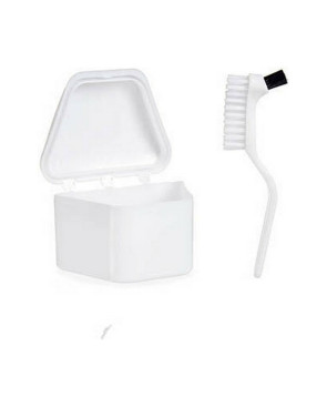 Set per Dentiere Berilo 37589 Bianco polipropilene (12 Unità)