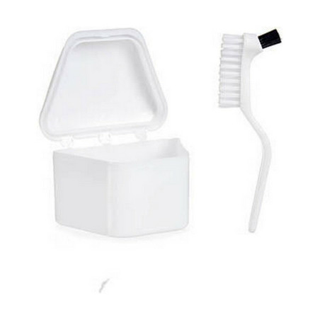 Set per Dentiere Berilo 37589 Bianco polipropilene (12 Unità)