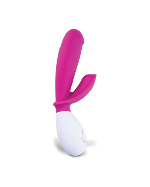 Vibratore Doppia Stimolazione Lovelife by OhMiBod AT015 Bianco/Rosa
