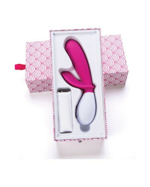 Vibratore Doppia Stimolazione Lovelife by OhMiBod AT015 Bianco/Rosa