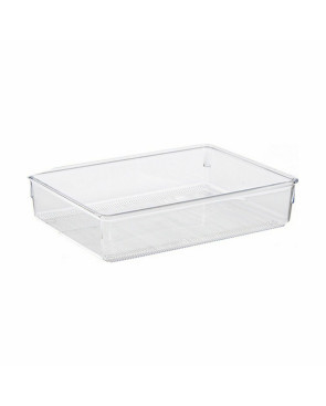 Contenitore per Sistemare Multiuso CH99113-1 Trasparente Plastica 24 x 5,5 x 15,8 cm Multiuso (36 Unità)