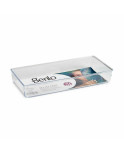 Contenitore per Sistemare Multiuso Berilo CH99113 Trasparente Plastica 15,5 x 5,5 x 34,5 cm Multiuso (36 Unità)