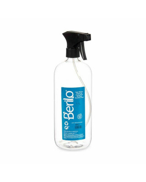 Bottiglia per nebulizzare Berilo SE1325 Nero Trasparente Plastica 1 L (12 Unità)