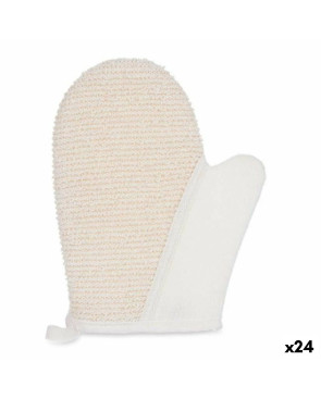 Spugna da Bagno Berilo B7081-10 Bianco Beige (24 Unità)