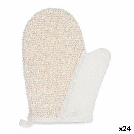 Spugna da Bagno Berilo B7081-10 Bianco Beige (24 Unità)
