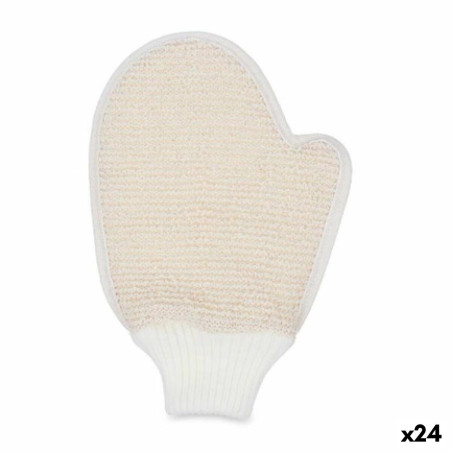 Spugna da Bagno Berilo B7081-12 Bianco Beige Regolabile (24 Unità)