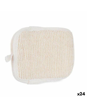 Spugna da Bagno Berilo B7081-5 Bianco Beige (24 Unità)