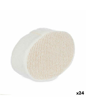 Spugna per il Corpo Berilo B7081-8 Bianco Beige 15 x 5 x 10 cm (24 Unità)