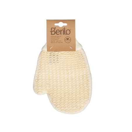Spugna da Bagno Berilo B7083-12 Bianco Beige (24 Unità)