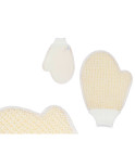 Spugna da Bagno Berilo B7083-12 Bianco Beige (24 Unità)