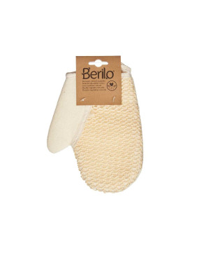 Spugna da Bagno Berilo B7083-10 Bianco Beige (24 Unità)